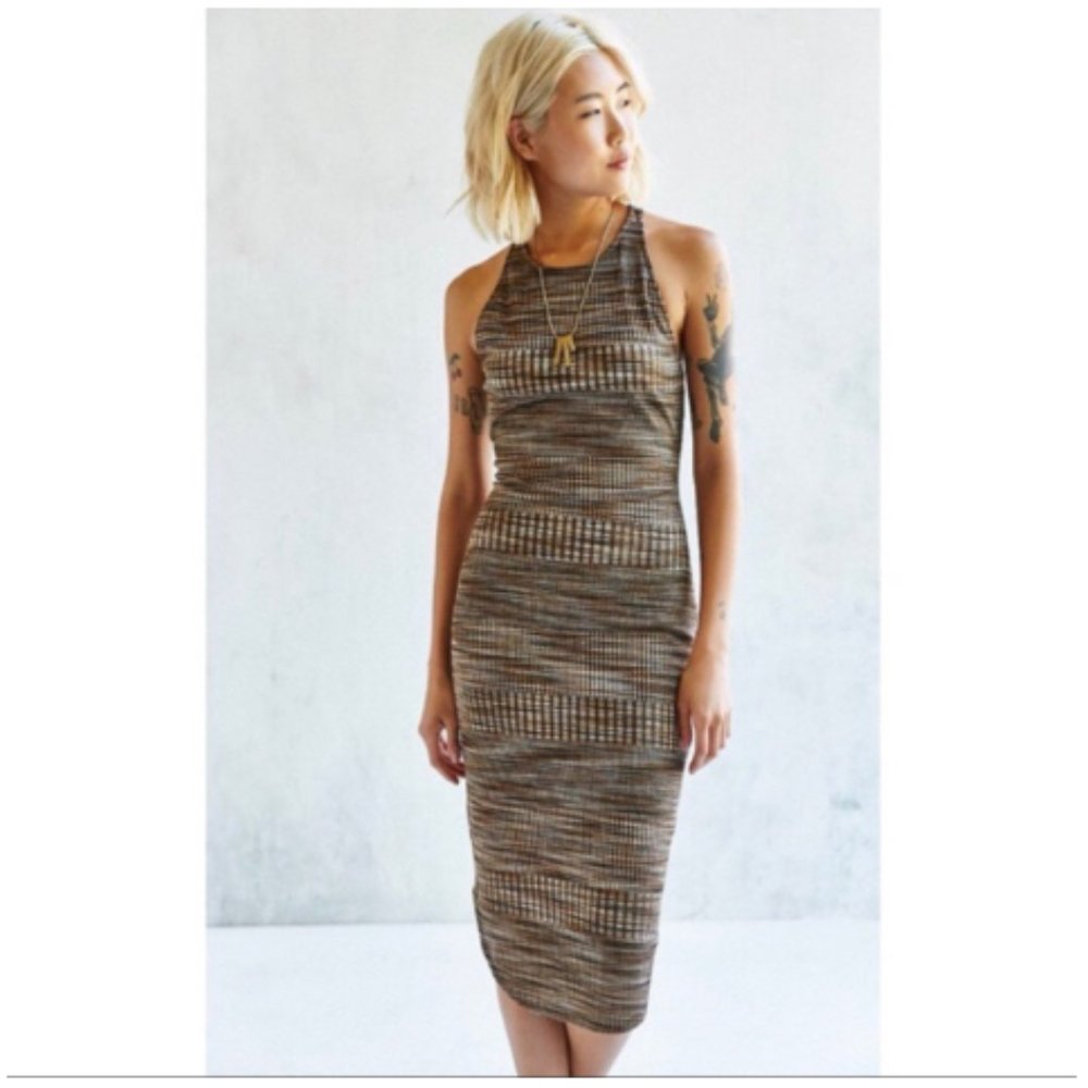 Urban Outfitters Gold Bodycon Dress (Ecote)